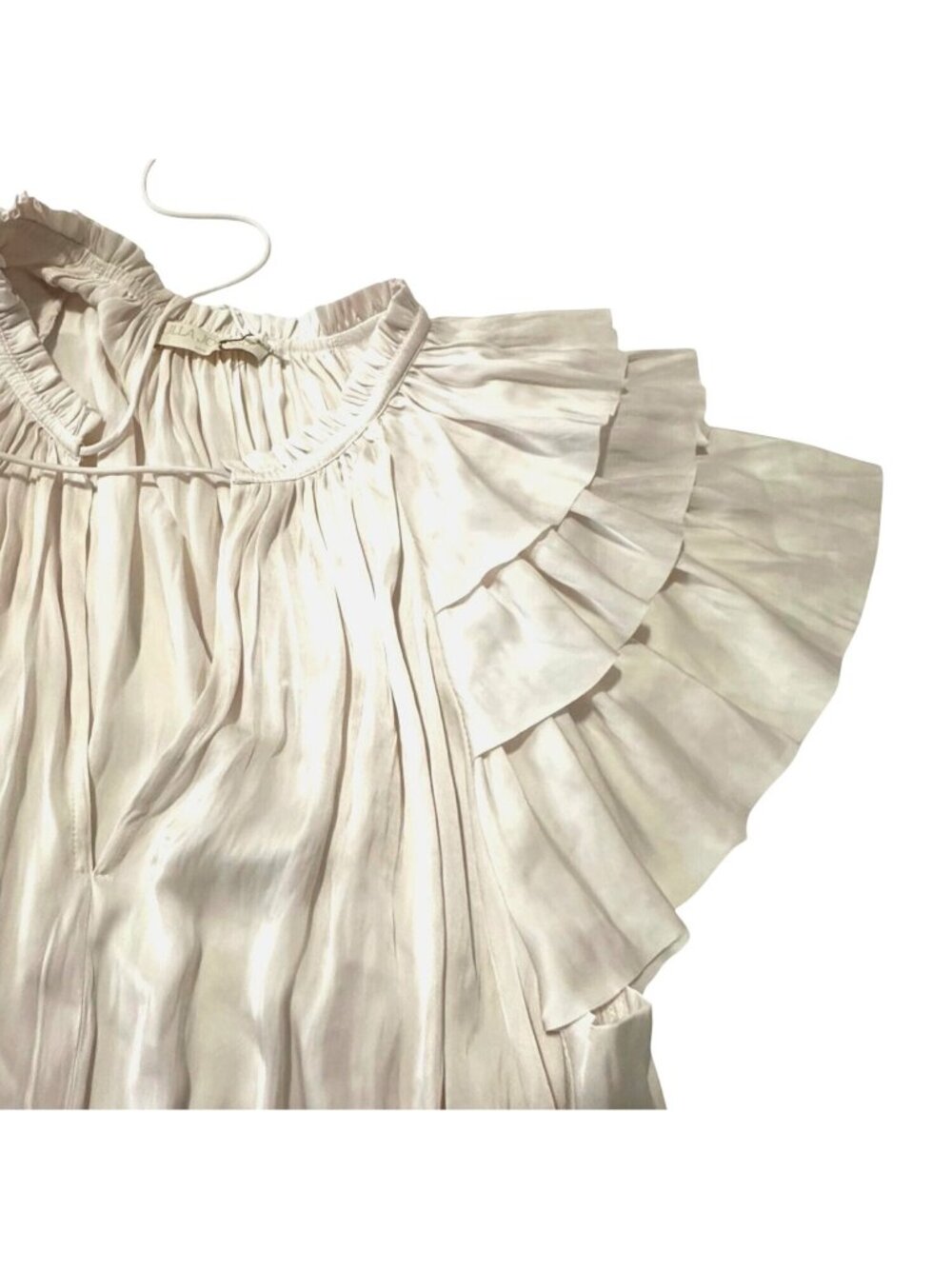 Ulla Johnson Blaire Midi Dress, Blanc , Cream, Size 8, NWT - Picture 13 of 15